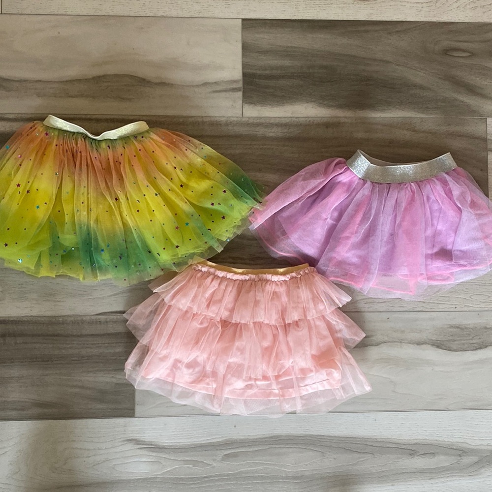 Disney/ Carters Toddler Tutu Lot